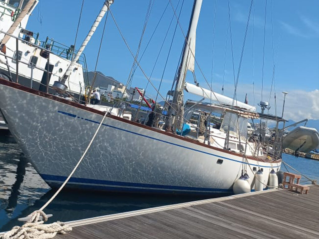 velero Desden en santa marta