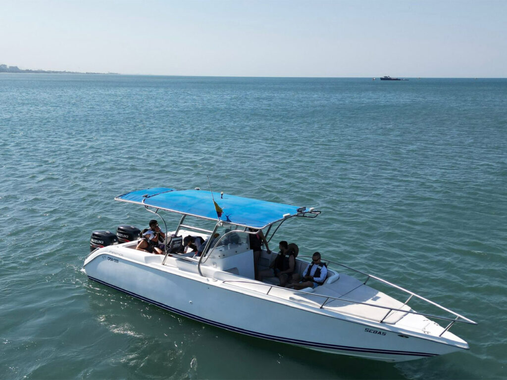 Paseo en lancha en Santa Marta